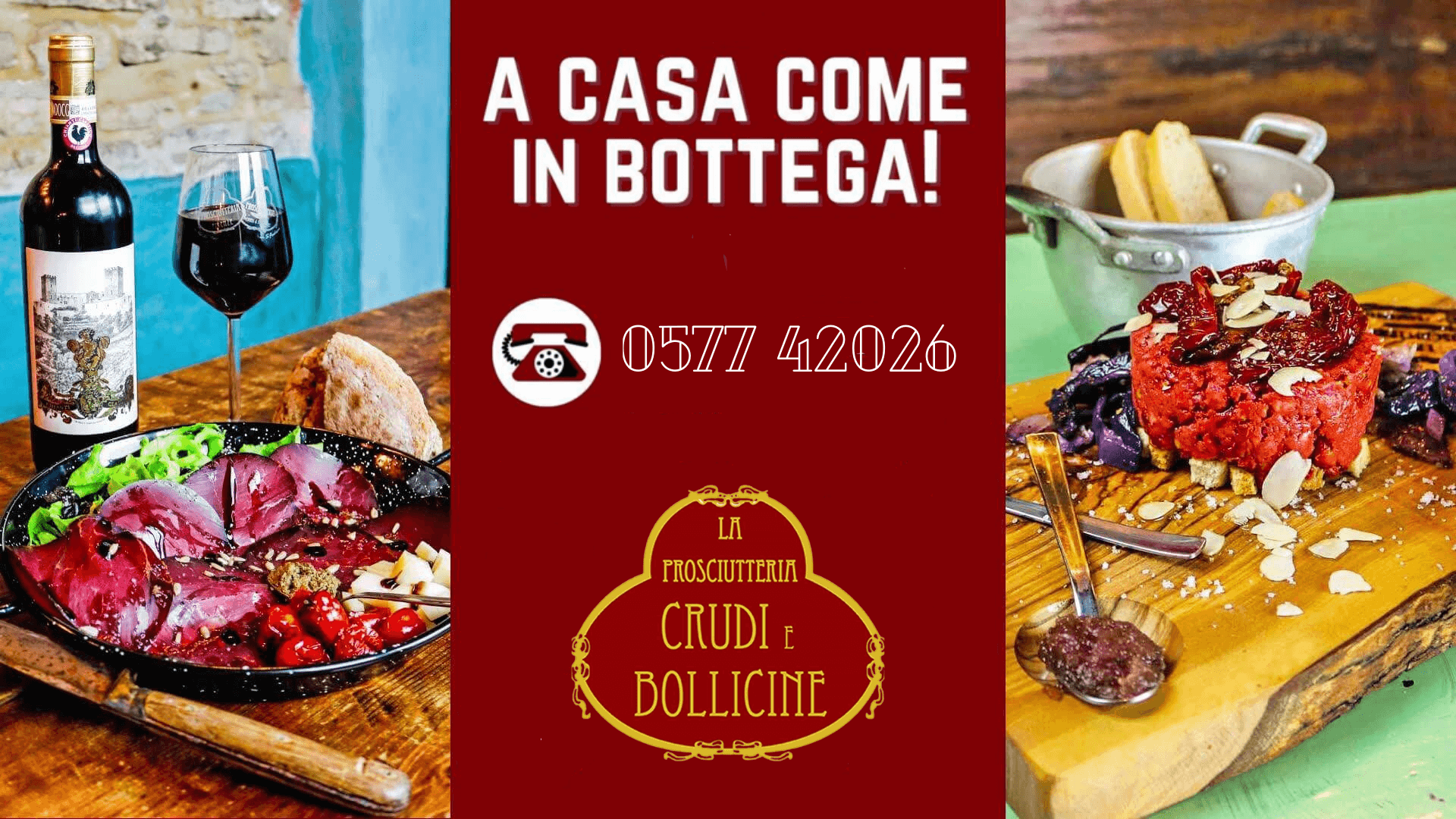 Aperitivo a Siena Crudi e Bollicine